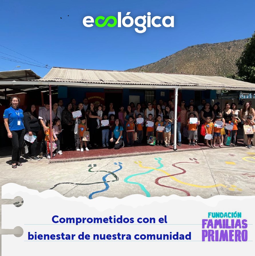 Ecológica reafirma compromiso social con Fundación Familias Primero